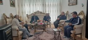 مدیرکل کانون استان سمنان با خانواده جانباز دیدار کرد