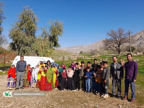 سفر «پیک امید» به منطقه عشایری  دلی محمد حسین خان شهرستان اندیکا