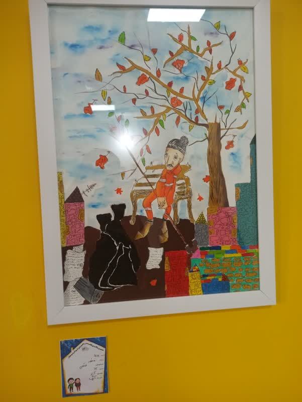 بازدید مدیر کل کانون البرز از ششمین نمایشگاه سالانه نقاشی و مجسمه کودک و نوجوان البرز