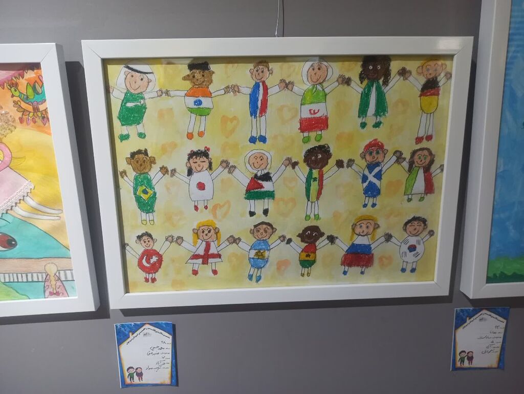 بازدید مدیر کل کانون البرز از ششمین نمایشگاه سالانه نقاشی و مجسمه کودک و نوجوان البرز