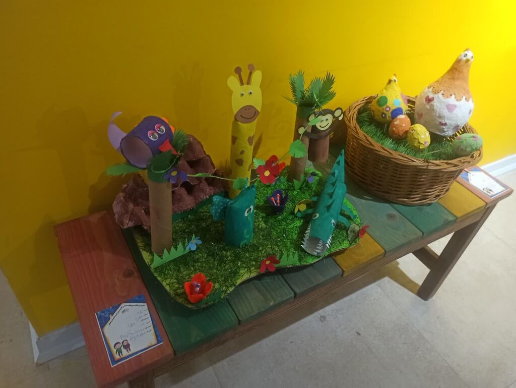 بازدید مدیر کل کانون البرز از ششمین نمایشگاه سالانه نقاشی و مجسمه کودک و نوجوان البرز