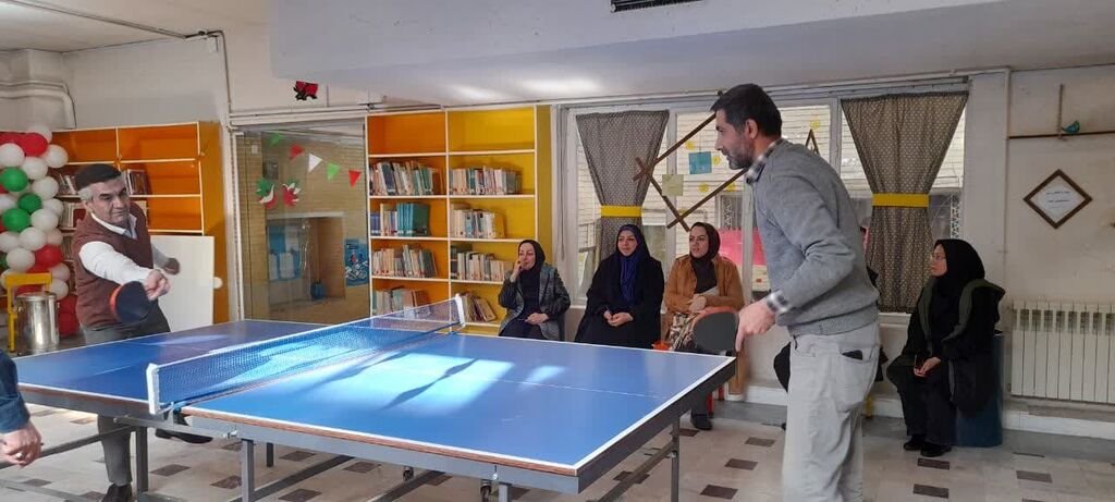 برگزاری مسابقه ورزشی در کانون همدان