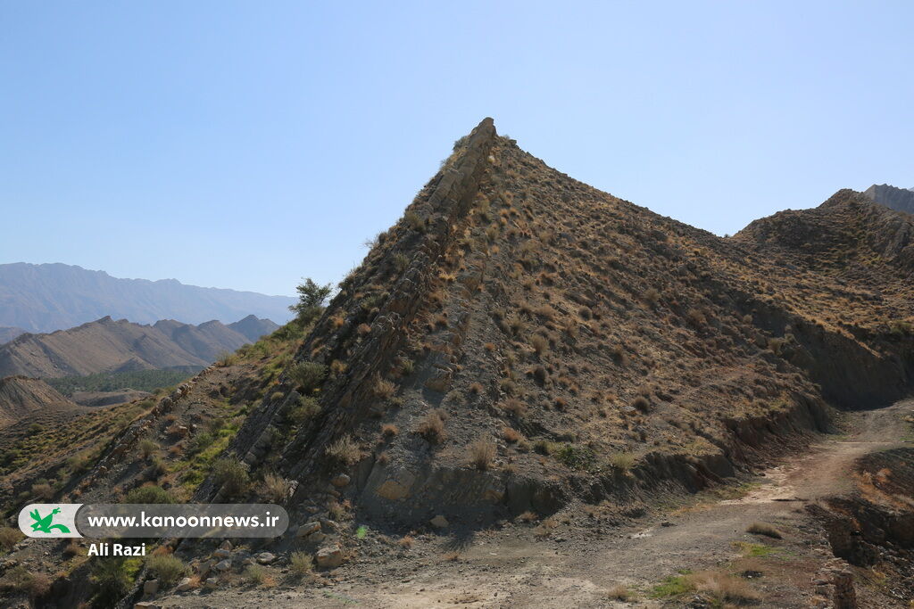 صعود کارکنان کانون استان بوشهر به دامنه های کوه بیرمی