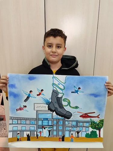 درخشش اعضای کانون استان اصفهان در مسابقه هنری و ادبی «دوست فلسطینی من»