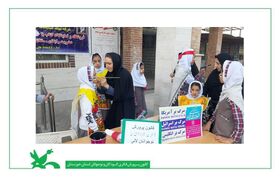 مشارکت مربیان و اعضای مراکز کانون خوزستان در راهپیمایی ۲۲ بهمن‌ماه ۱۴۰۲