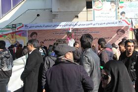 برپایی غرفه های کانون آذربایجان شرقی در مسیرهای راهپیمایی یوم الله۲۲ بهمن