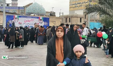 مشارکت مربیان و اعضای مراکز کانون خوزستان در راهپیمایی ۲۲ بهمن ماه ۱۴۰۲