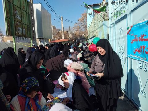 غرفه های کانون در راهپیمایی یوم الله 22 بهمن، شهرهای آذربایجان شرقی