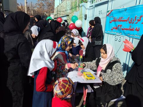 غرفه های کانون در راهپیمایی یوم الله 22 بهمن، شهرهای آذربایجان شرقی