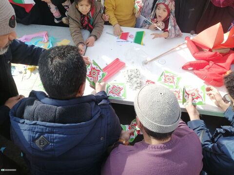 جشن پیروزی انقلاب و راهپیمایی ۲۲ بهمن با حضور کانون پرورش فکری قم