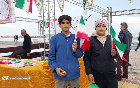 حضور فعال کانون استان بوشهر در راهپیمایی یوم الله 22بهمن 1