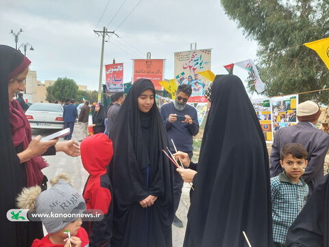 حضور فعال کانون استان بوشهر در راهپیمایی یوم الله 22بهمن 1