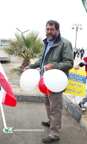 حضور فعال کانون استان بوشهر در راهپیمایی یوم الله 22بهمن 1