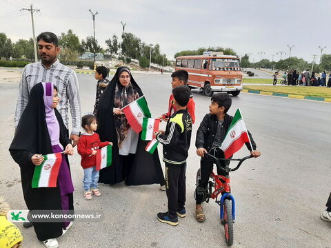 حضور فعال کانون استان بوشهر در راهپیمایی یوم الله 22بهمن 1