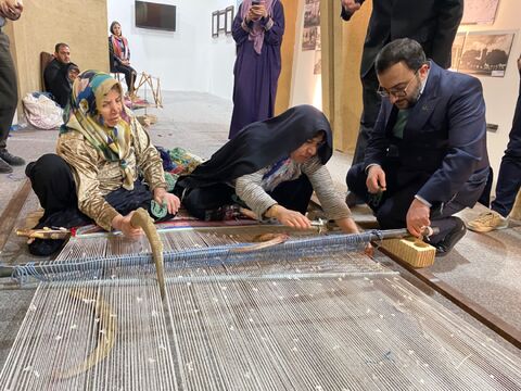 بازدید مدیرعامل کانون از نمایشگاه بینالمللی گردشگری و صنایع وابسته تهران