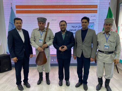 بازدید مدیرعامل کانون از نمایشگاه بینالمللی گردشگری و صنایع وابسته تهران