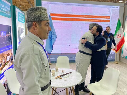 بازدید مدیرعامل کانون از نمایشگاه بینالمللی گردشگری و صنایع وابسته تهران