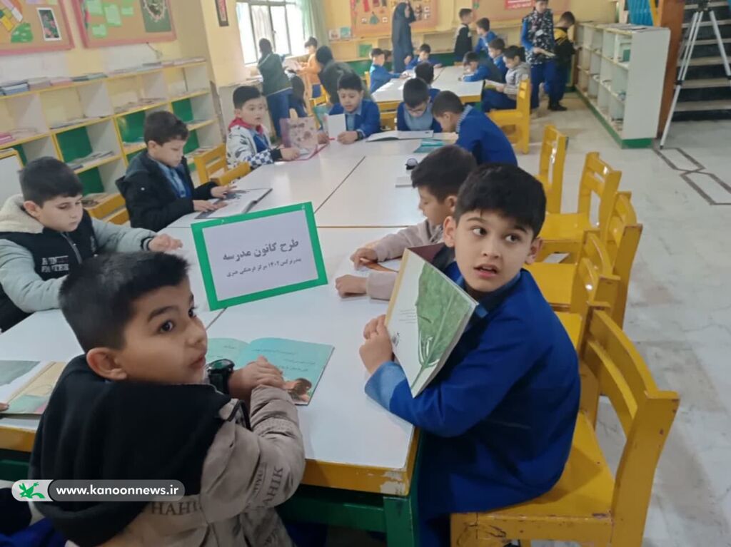 فعالیتهای طرح کانون مدرسه در مرکز فرهنگی هنری کانون بندرترکمن