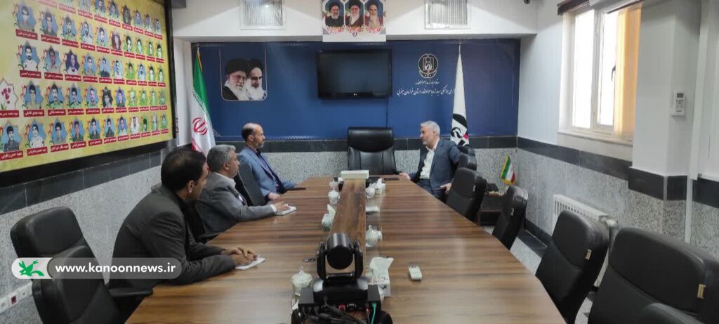 دیدار مدیر کل کانون پرورش فکری با رییس ستاد مبارزه با مواد مخدر استان دیدار مدیر کل کانون پرورش فکری با رییس ستاد مبارزه با مواد مخدر استان