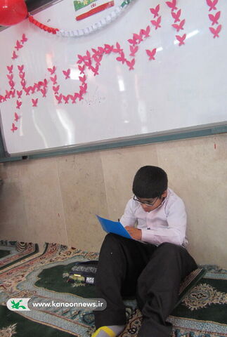 دهه فجر در کتابخانه سیار روستایی دشتستان
