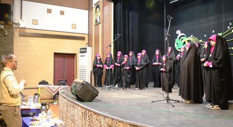 گزارش تصویری برگزاری مرحله استانی دومین جشنواره ملی سرود آفرینش«نغمه‌های روشن فردا» در مجتمع کانون استان قزوین