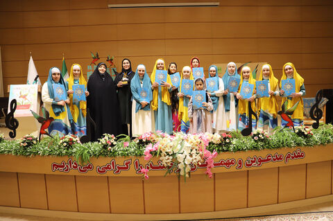 مراسم اختتامیه جشنواره سرود کانون استان اردبیل
