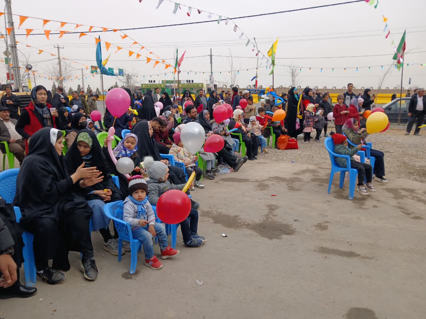 تجمع با شکوه کودکان و نوجوانان مهدوی در سرپلذهاب