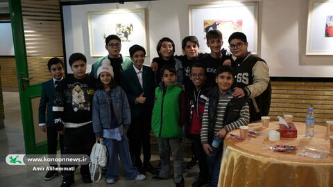 تجلیل از بازیگران کودک و نوجوان فیلم باغ کیانوش با حضور وزیر آموزش و پرورش