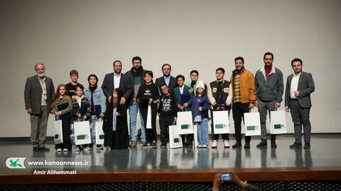 تجلیل از بازیگران کودک و نوجوان فیلم باغ کیانوش با حضور وزیر آموزش و پرورش