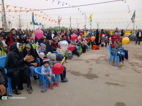تجمع بزرگ کودکان مهدوی همزمان در مسجد مقدس جمکران و مزار مطهر احمدبن اسحاق