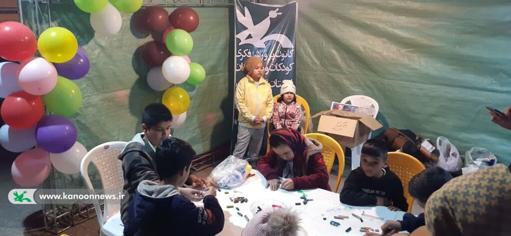 شوق انتظار کودکان و نوجوانان در جشن نیمه شعبان
