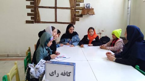 گفتمان انتخابات در مراکز فرهنگی هنری کانون پرورش فکری مازندران