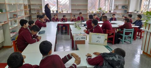 گفتمان انتخابات در مراکز فرهنگی هنری کانون پرورش فکری مازندران