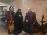 دیدار مدیرکل کانون البرز با خانواده‌های شهدا و ایثارگران در رزمایش «سپاس»