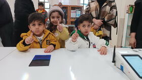 حضور پرشور کودکان و نوجوانان ایرانی پای صندوق‌های رای در سراسر کشور