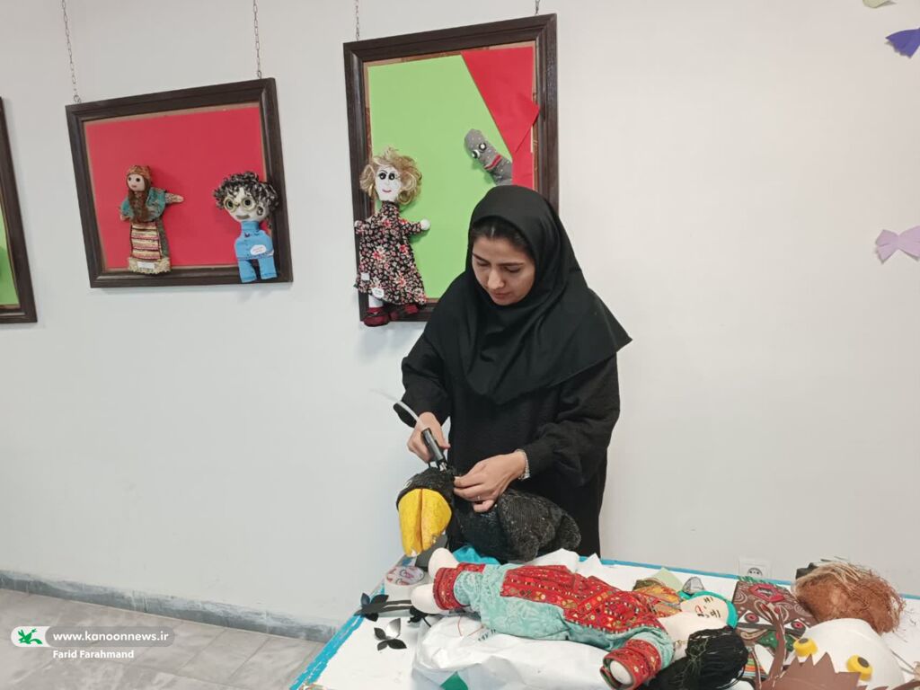 نمایشگاه عروسکهای نمایشی در کانون سیستان و بلوچستان افتتاح شد