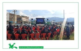 سیزدهمین اجرای تماشاخانه سیار کانون پرورش فکری کودکان و نوجوانان در خوزستان(شهرستان ایذه)