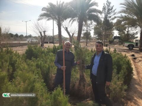 گزارش تصویری طرح سفیران سبز به مناسبت روز درختکاری