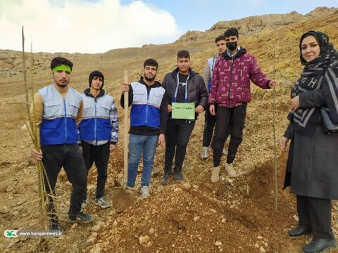 طرح مردمی کاشت یک میلیارد درخت در مراکز فرهنگی استان کردستان به روایت تصویر