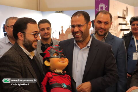 بازدید وزیر آموزش و پرورش از سیزدهمین جشنواره بین‌المللی پویانمایی تهران