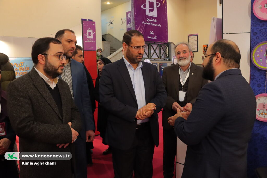 بازدید وزیر آموزش و پرورش از سیزدهمین جشنواره پویانمایی تهران