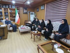 مدیرکل کانون آذربایجان‌غربی با فرماندار مهاباد دیدار کرد