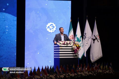 رضامراد صحرایی وزیر آموزش و پرورش در در آیین پایانی سیزدهمین جشنواره بین‌المللی پویانمایی تهران