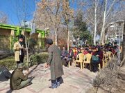 کاشت نهال با اجرای برنامه های فرهنگی در مجتمع کانون اصفهان