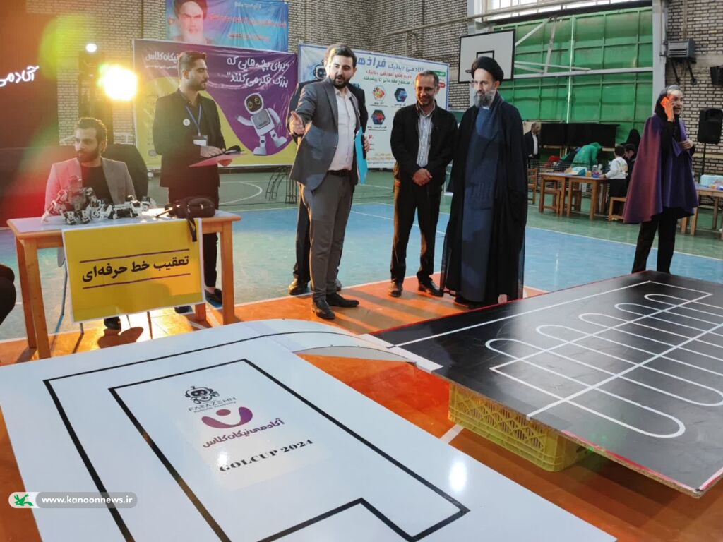 اولین دوره‌ی مسابقات رباتیک جام golcup۲۰۲۴ استان گلستان برگزار شد