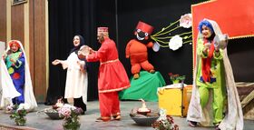 استقبال از نوروز با اجرای نمایش«عیدی ما یه لبخند» در کانون استان قزوین
