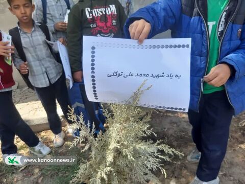 گرامیداشت روز درختکاری کانون کرمان