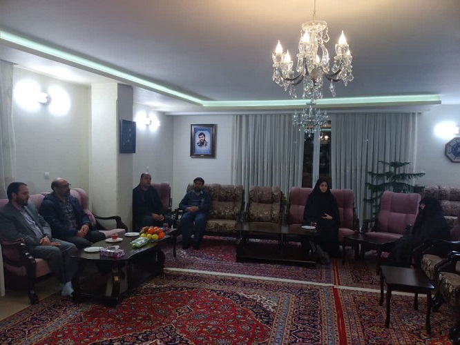 دیدار با مادر شهید بزرگوار « محمد رضا تورجی زاده»