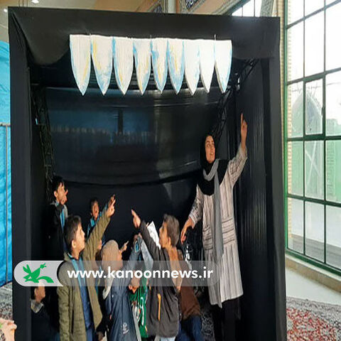 استقبال از غرفه کانون در نمایشگاه قرآن بجنورد