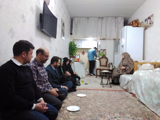 دیدار با مادر شهید بزرگوار «حسن حجاریان»